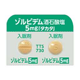 ゾルピデム酒石酸塩錠5mg「タカタ」