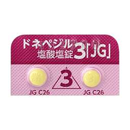 ドネペジル塩酸塩錠3mg「JG」