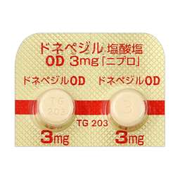 ドネペジル塩酸塩OD錠3mg「ニプロ」
