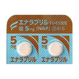 エナラプリルマレイン酸塩錠5mg「NikP」