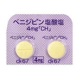 ベニジピン塩酸塩錠4mg「CH」