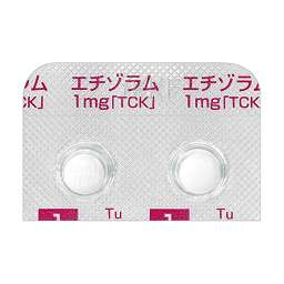 エチゾラム錠1mg「TCK」