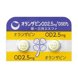 オランザピンOD錠2.5mg「DSEP」