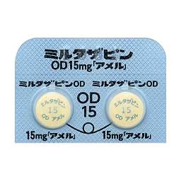 ミルタザピンOD錠15mg「アメル」