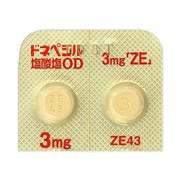 ドネペジル塩酸塩OD錠3mg「ZE」