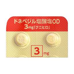 ドネペジル塩酸塩OD錠3mg「クニヒロ」