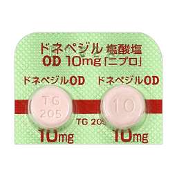 ドネペジル塩酸塩OD錠10mg「ニプロ」