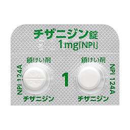 チザニジン錠1mg「NPI」