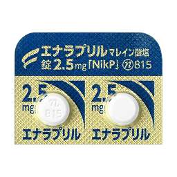 エナラプリルマレイン酸塩錠2.5mg「NikP」