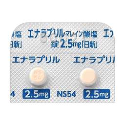 エナラプリルマレイン酸塩錠2.5mg「日新」の画像