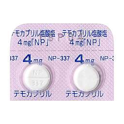 テモカプリル塩酸塩錠4mg「NP」