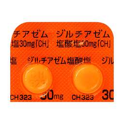 ジルチアゼム塩酸塩錠30mg「CH」
