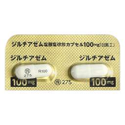 ジルチアゼム塩酸塩徐放カプセル100mg「日医工」