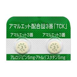 アマルエット配合錠3番「TCK」