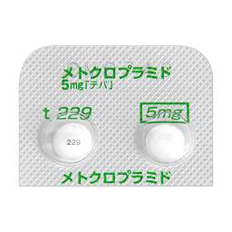 メトクロプラミド錠5mg テバ の基本情報 作用 副作用 飲み合わせ 添付文書 Qlifeお薬検索