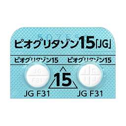 ピオグリタゾン錠15mg「JG」