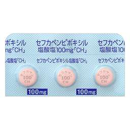 セフカペンピボキシル塩酸塩錠100mg「CH」