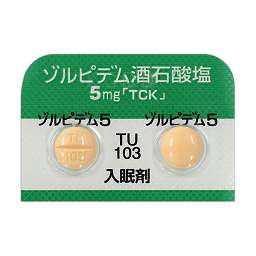 ゾルピデム酒石酸塩錠5mg「TCK」