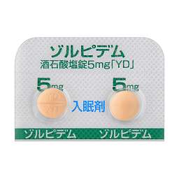 ゾルピデム酒石酸塩錠5mg「YD」